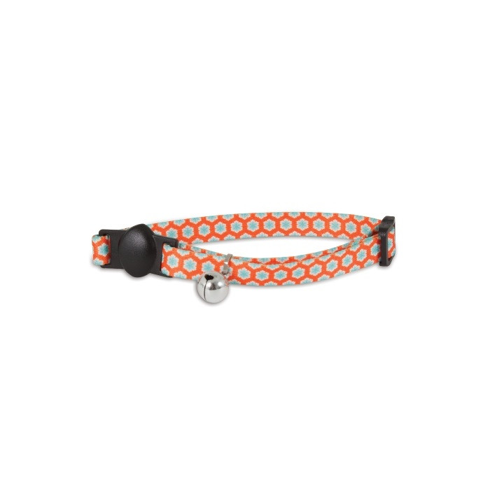 COLLAR PETMATE GATO ADJUST. FASHION NARANJA REF. 12374