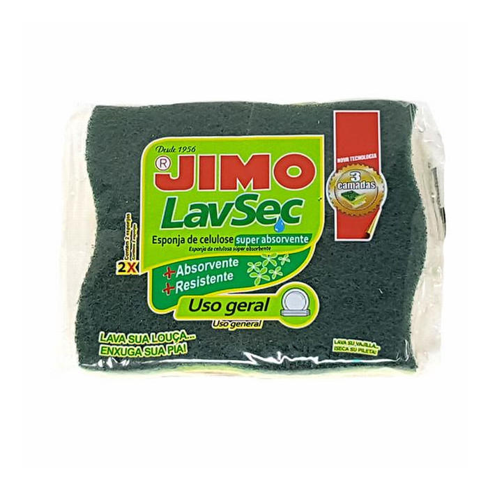 ESPONJA JIMO LAVSEC - USO GENERAL X 2 UNIDADES***