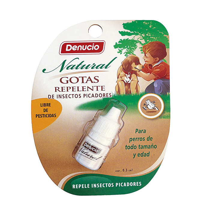 GOTAS REPELENTES NATURALES -DENUCIO- X 3 C.C. REF. 2401***