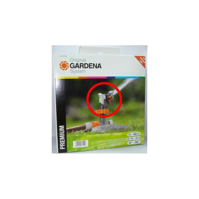 IRRIGADOR -GARDENA- 8135-20 IMPULSO SECTORIAL BASE CIRCULAR