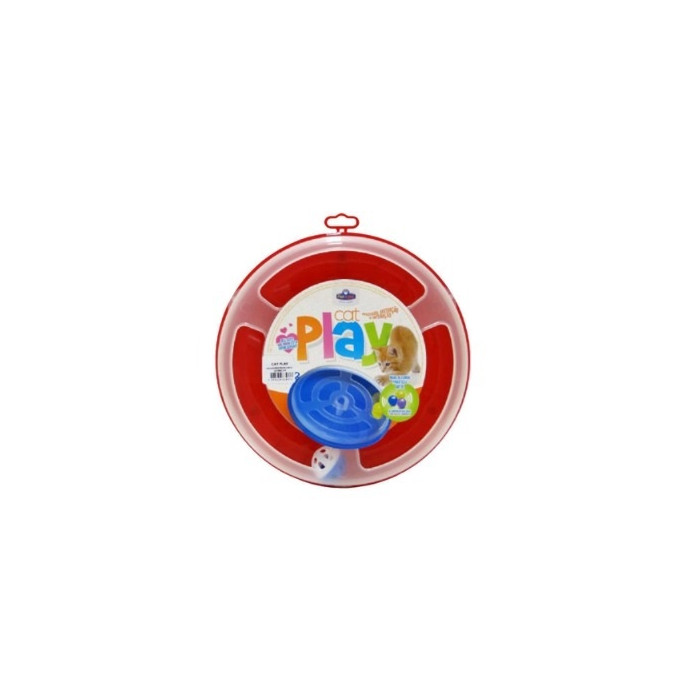 JUGUETE PARA GATO -PET INJET- PLATO CON PELOTA REF.: 11151