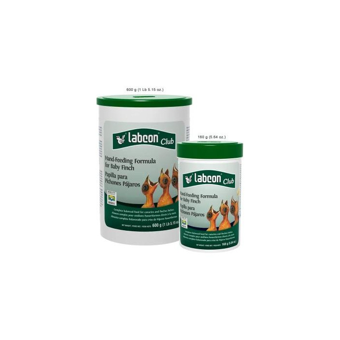 LABCON CLUB PAPILLA PARA PICHONES PAJAROS X 160GR