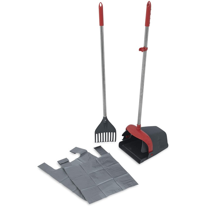 RASTRILLO CON RECOGEDOR DE EXCREMENTO PETMATE REF. 71078