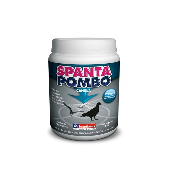 SPANTA PALOMA PASTILLA X 400 GRAMOS (20 PASTILLAS)