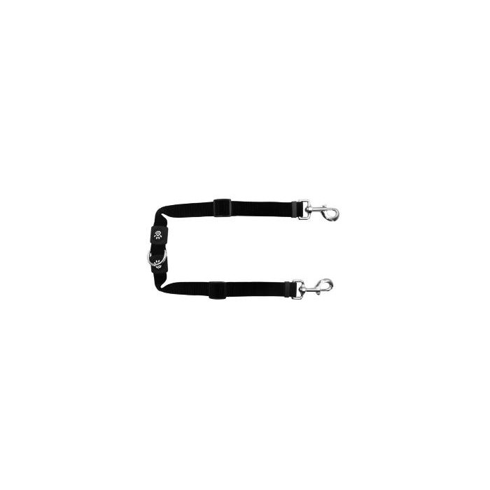 TIRADOR DE NYLON DOCO SIGNATURE DOBLE -NEGRO- TAMAÑO M