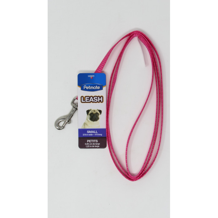 TIRADOR PETMATE NYLON ROSADO PEQUEÑO REF. 10986