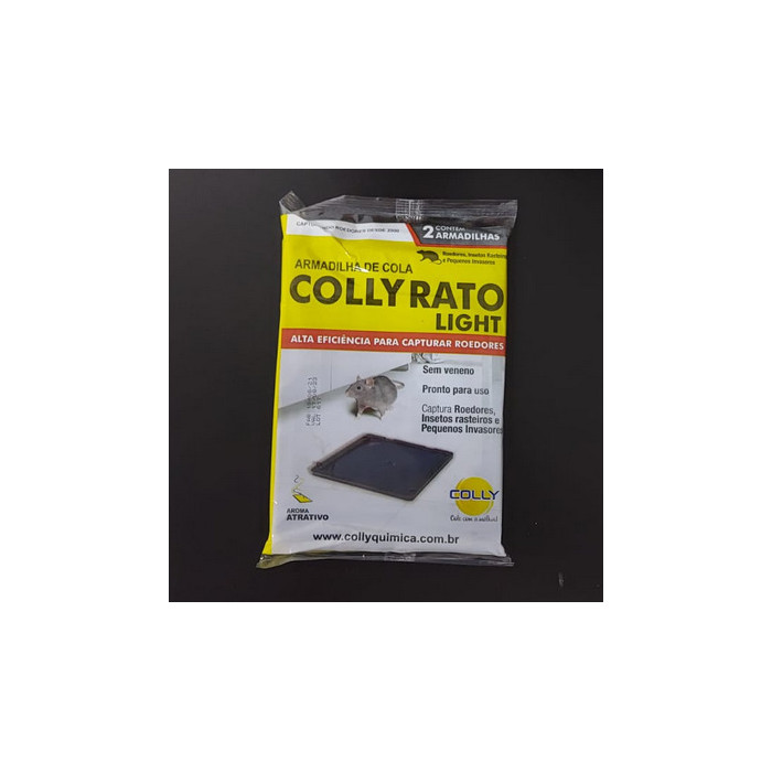 TRAMPA ADHESIVA -G2- COLLY RATO LIGHT X 2 UNID (18X13X2)