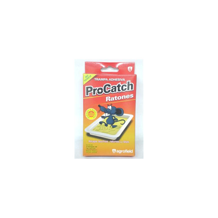 TRAMPA PARA LAUCHAS -PROCATCH- R-104 PLASTICO X 2 UNID14X9.5 CM