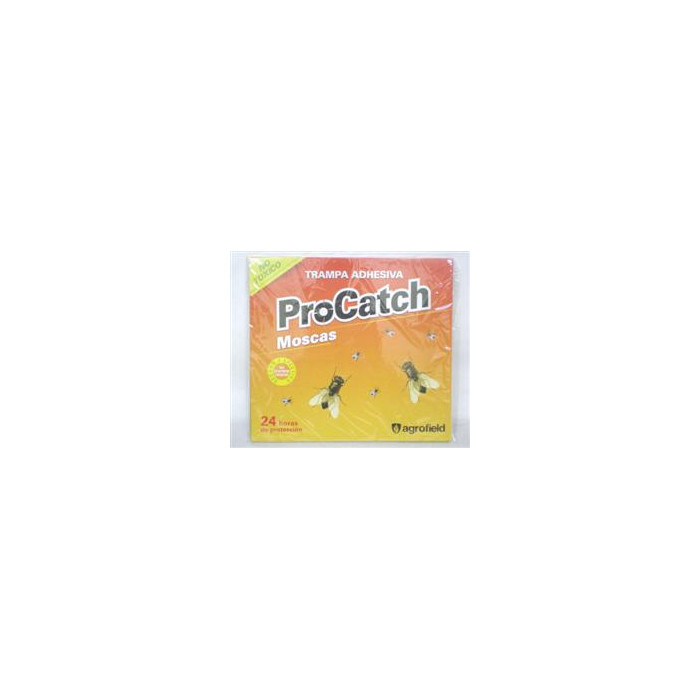 TRAMPA PARA MOSCAS -PROCATCH- F-101 CARTON X 5 UNID 22.5X25 CM