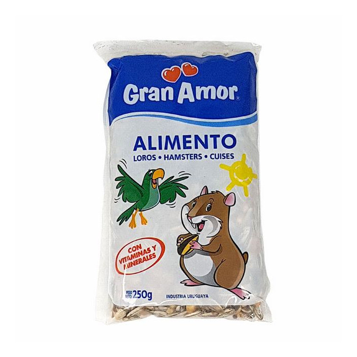 VITA-MAS PARA HAMSTERS GRAN AMOR REF. 6102 X 250 GRAMOS