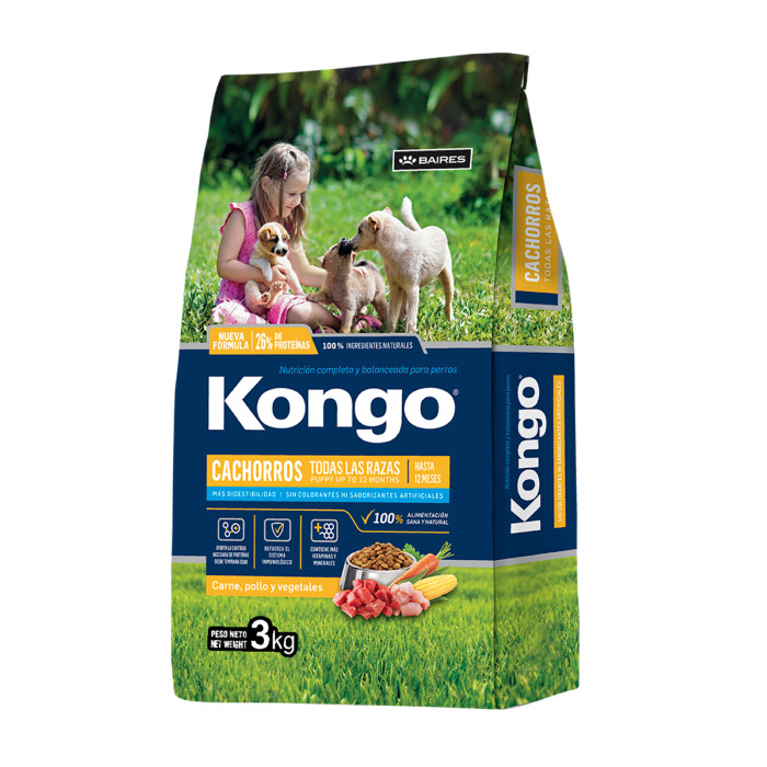 KONGO CACHORROS X 3 KG