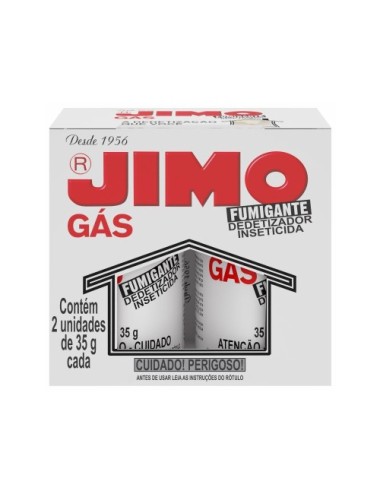 JIMO GAS X 2 TUBOS DE 35 GRAMOS