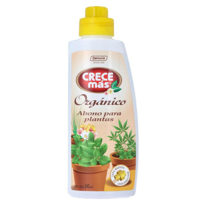 CRECE MAS ABONO ORGANICO PARA PLANTAS REF. 3124 X 345 CC