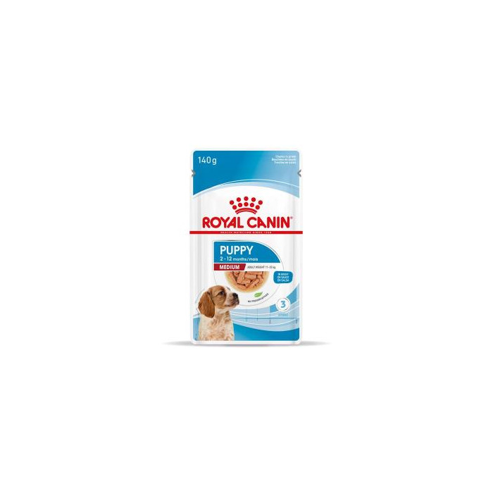 RCF SHN POUCH MEDIUM PUPPY  X 140 GRS