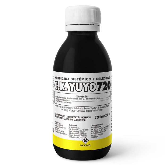 CK.YUYOS 720 X 250 C.C. (SELECTIVO)