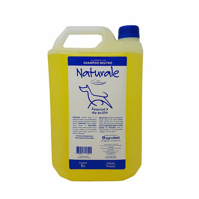 SHAMPOO NATURALE NEUTRO X 5 LITROS