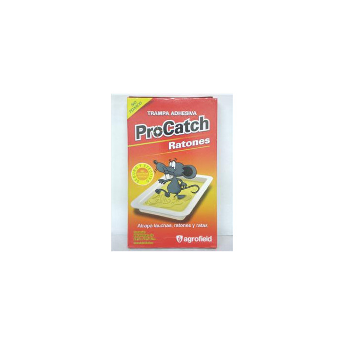 TRAMPA PARA RATAS -PROCATCH- R-101 MADERA X 2 UNID 24.5X14.5 CM