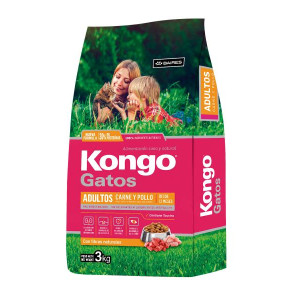 KONGO GATOS CARNE & POLLO X...