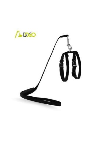 ARNES + TIRADOR DE NYLON P/ GATO DOCO -NEGRO- REF DCAT2011072